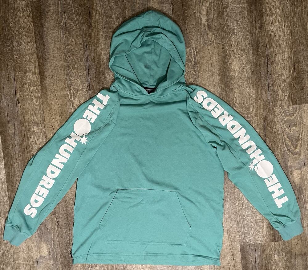 The Hundreds Hoodie Men's XXL Skater Y2K Bomb Graphic Surf Oversize Spell out